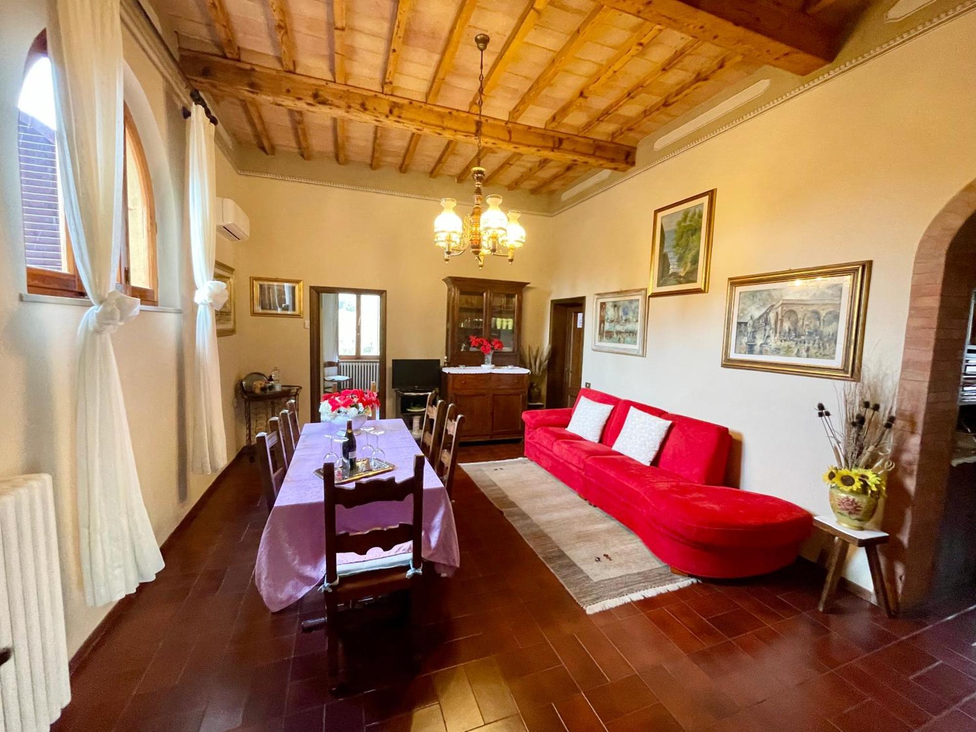 La Torre Di Caprera Apartment Siena Bagian luar foto