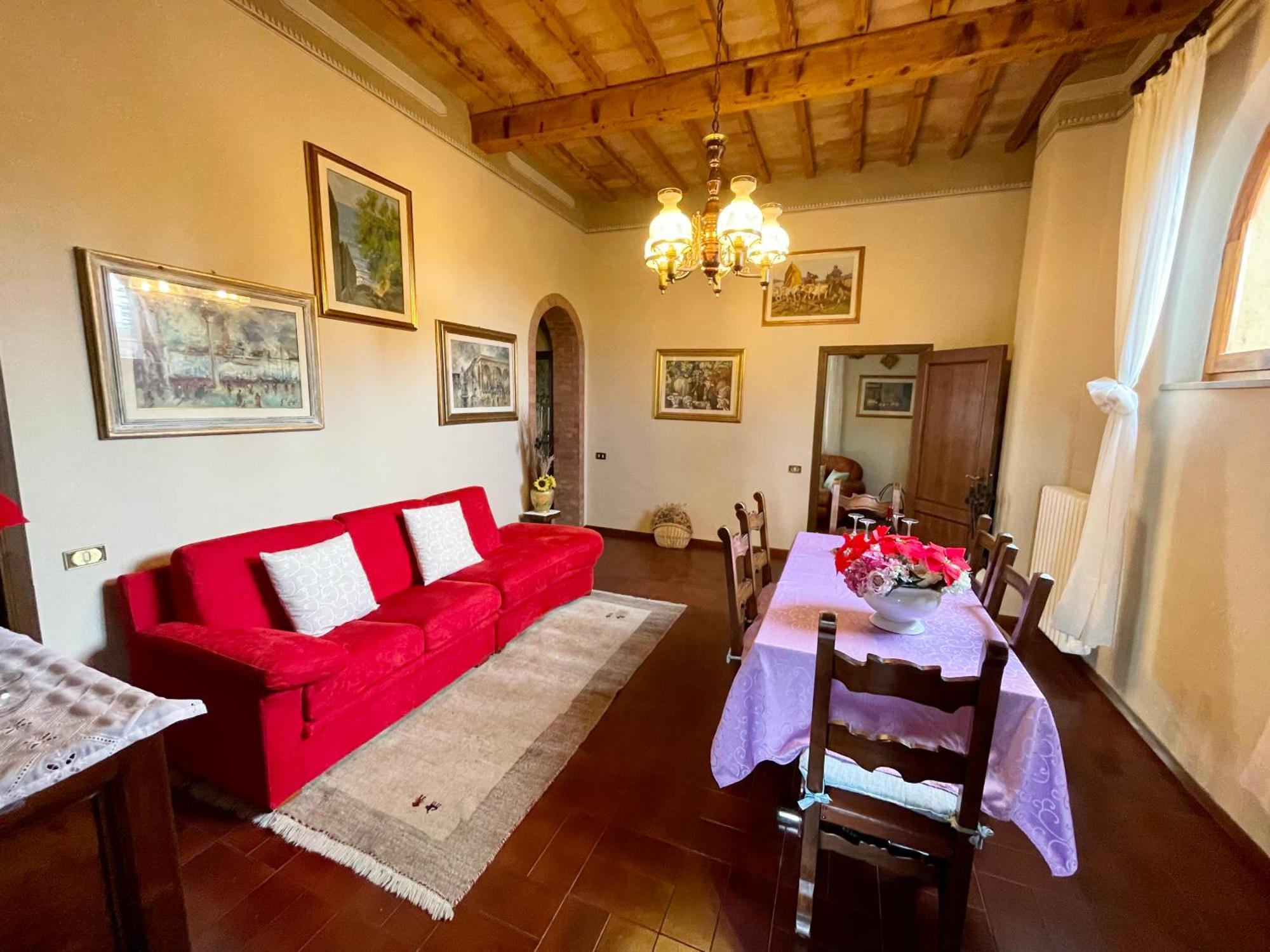 La Torre Di Caprera Apartment Siena Bagian luar foto